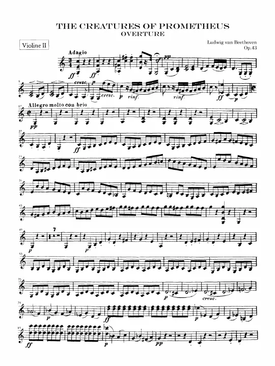 Violins II