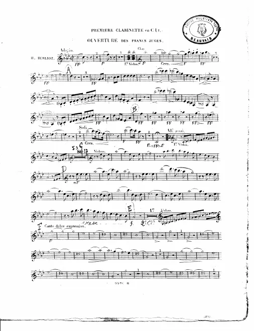 Clarinet 1, 2 (C)