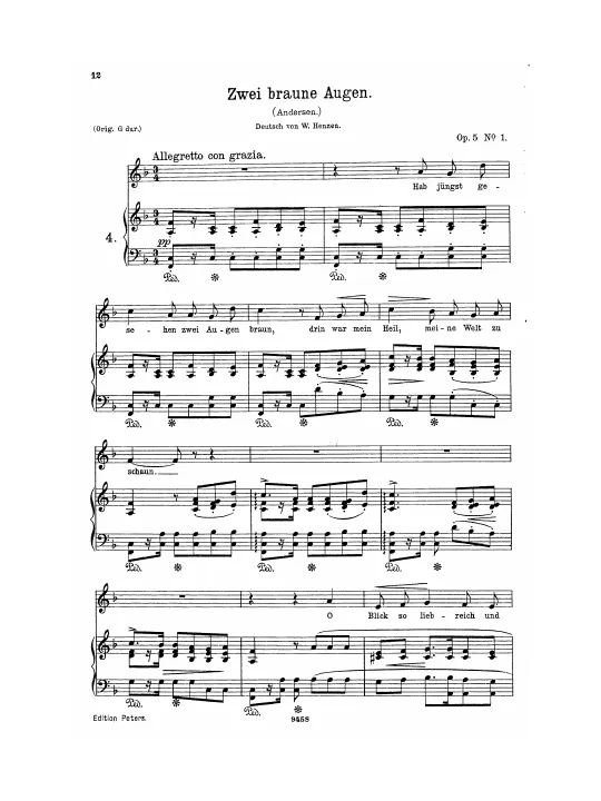 Complete Score (transposed down to )