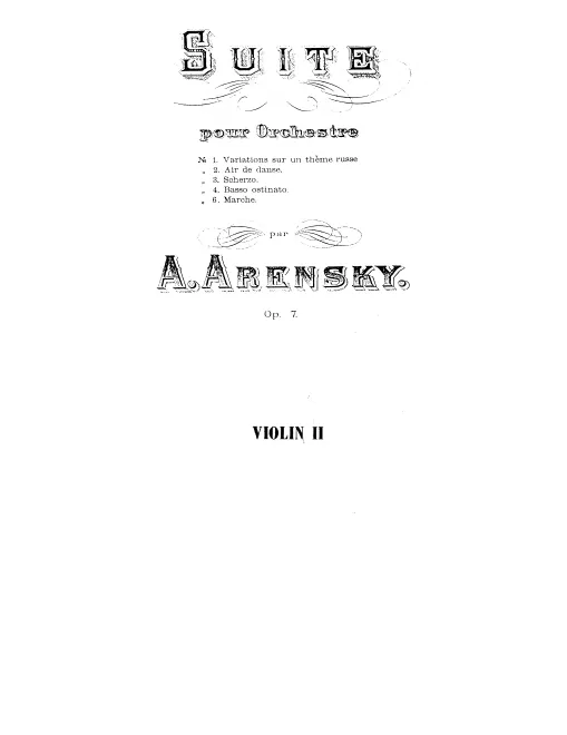 Violins II