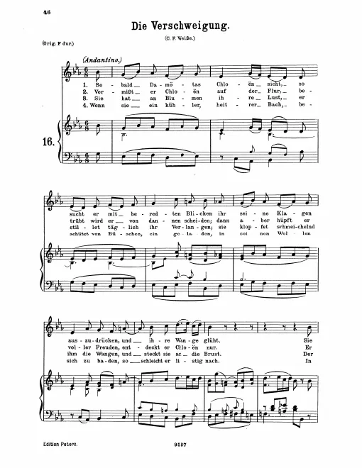 Complete Score (low voice, )