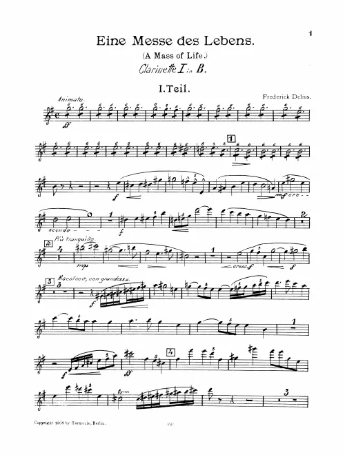 Clarinet 1 (B♭/A)