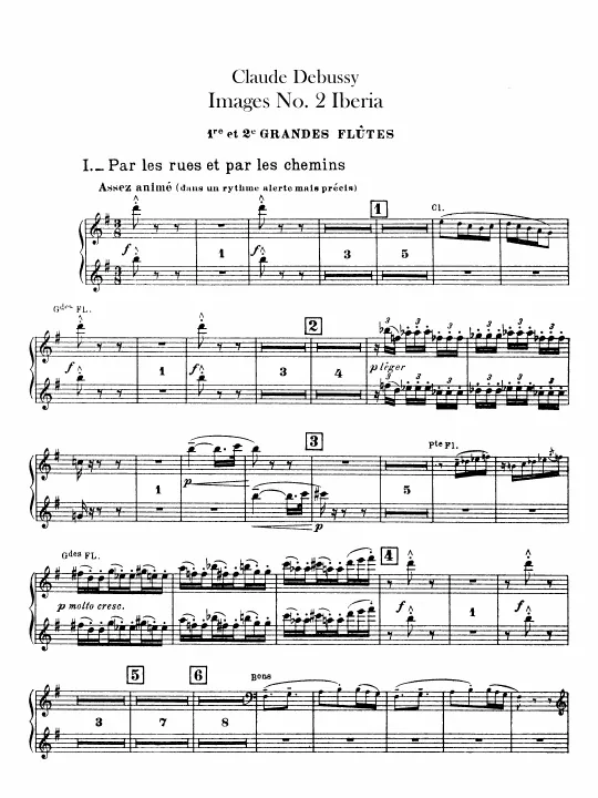 Flute 1/2, Piccolo/Flute 3