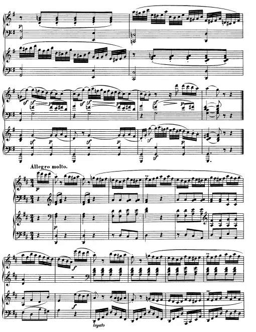 3. Allegro molto