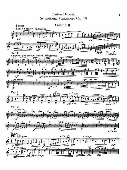 Violins II