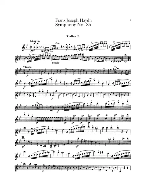 Violins I