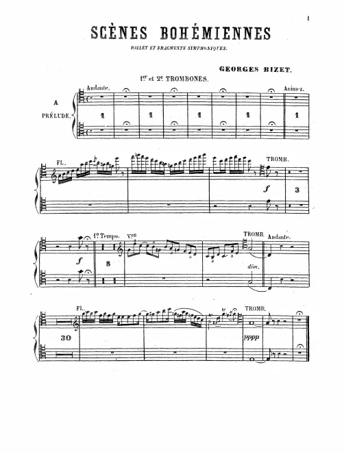 Trombone 1/2, 3