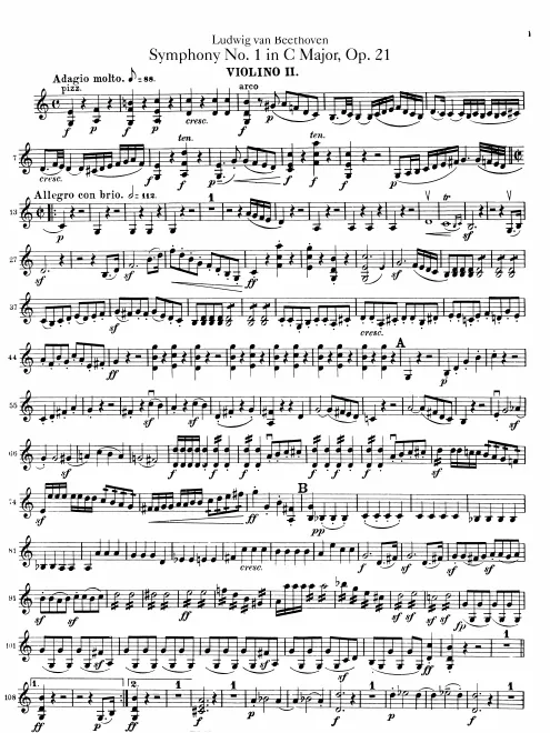 Violins II