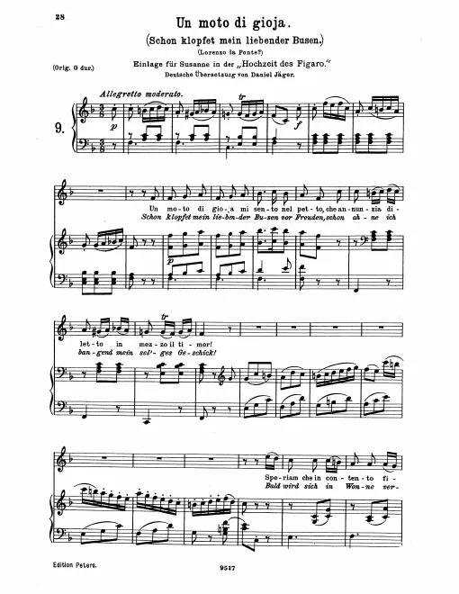 Complete Score (low voice, )