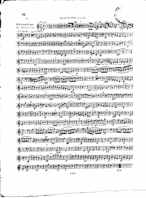 Clarinet 1, 2 (C)