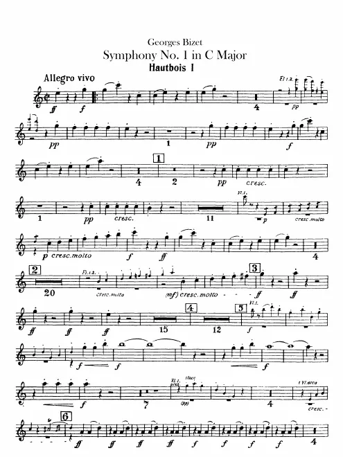 Oboe 1, 2