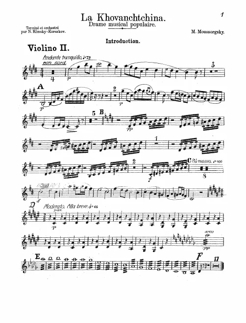 Violins II