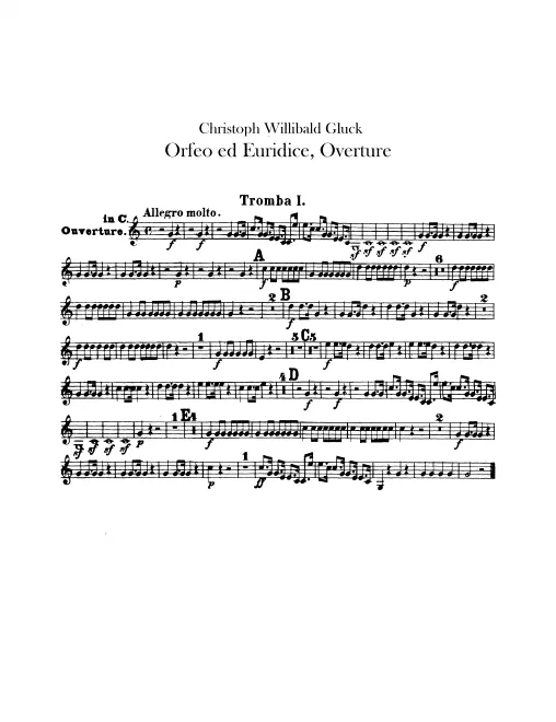 Trumpet 1, 2 (C)