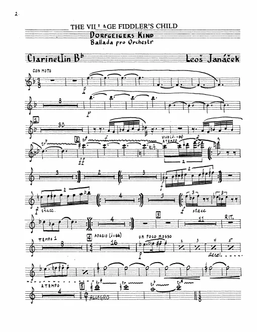 Clarinet 1, 2, Bass Clarinet (B)