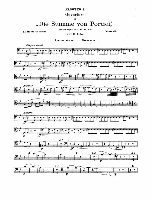 Bassoon 1, 2