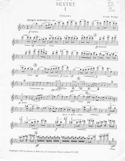 Violin I