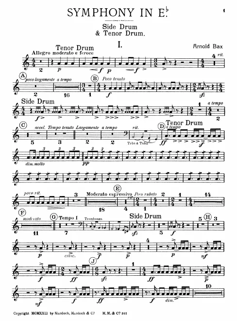 Side Drum/Tenor Drum