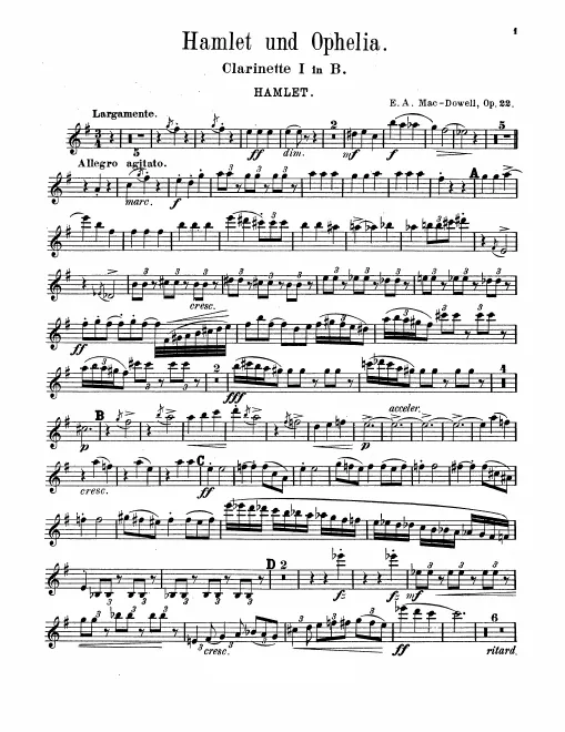 Clarinet 1, 2 (B)
