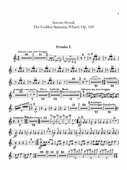 Trumpet 1, 2 (F, E)