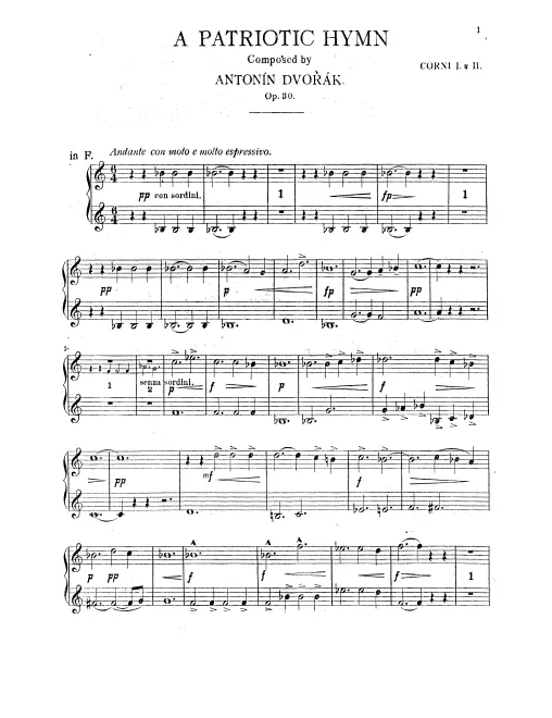 Horn 1/2, 3/4 (F)