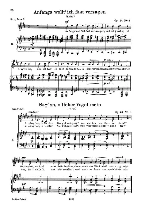 Complete Score (medium voice, very low quality)
