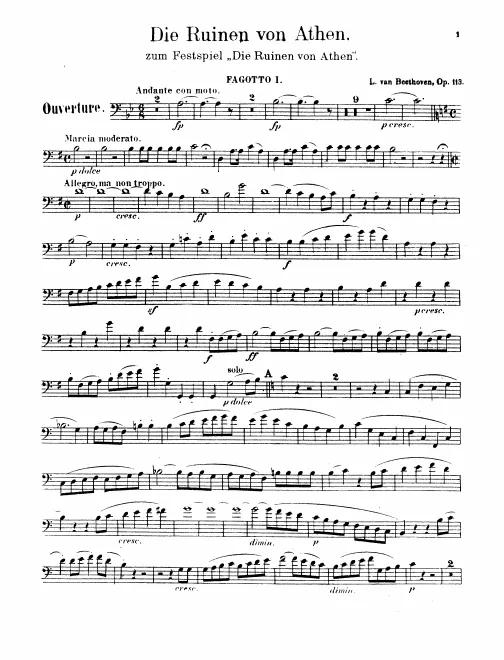 Bassoon 1, 2
