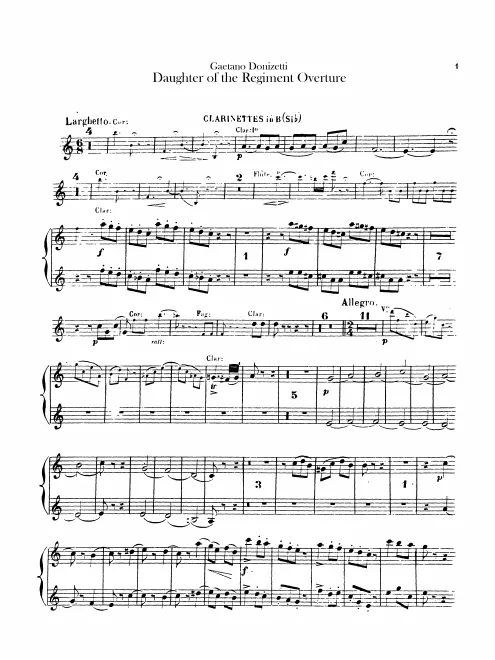 Clarinet 1/2 (B♭)