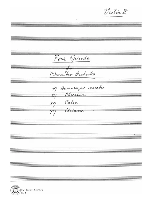 Violins II
