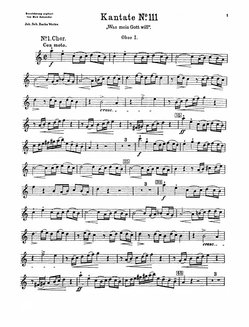 Oboe 1, 2