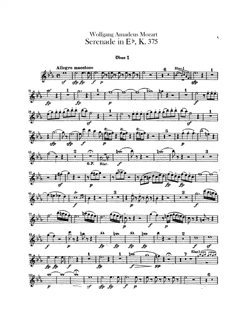 Oboe 1, 2