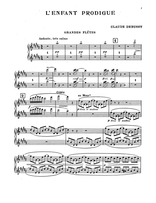 Flute 1/2, 3/Piccolo