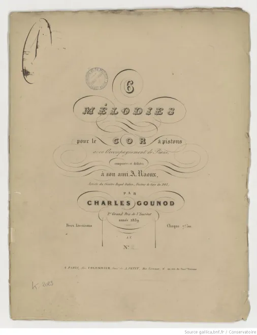 Nos.4-6 - Score and Horn Part (color)