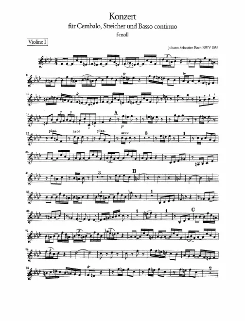 Violins I