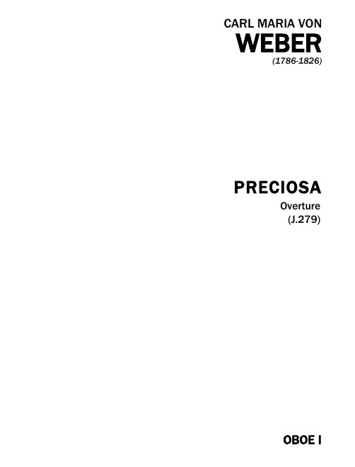 Oboe 1, 2