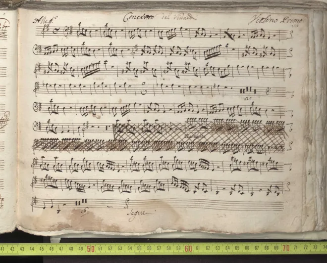 RV 212 (Violin I part)