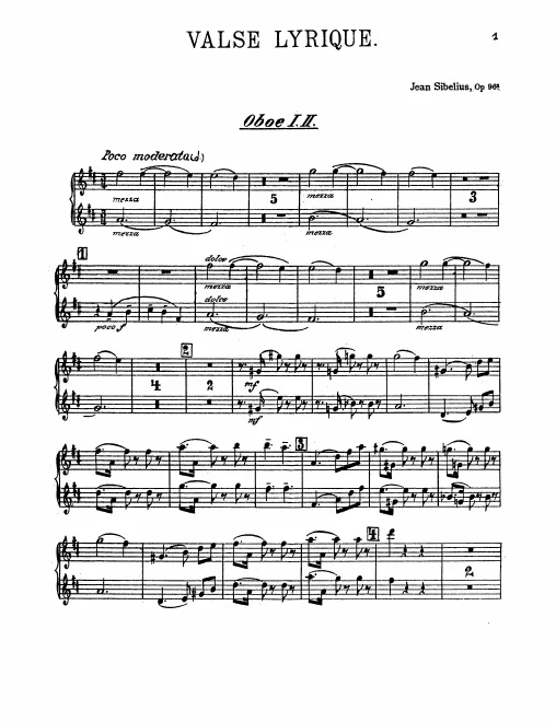 Oboe 1/2