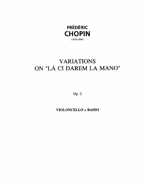 Cellos/Basses