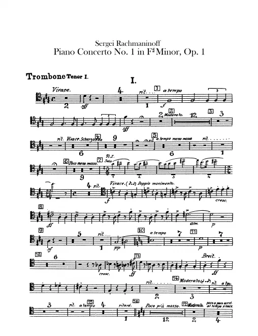 Tenor Trombone 1