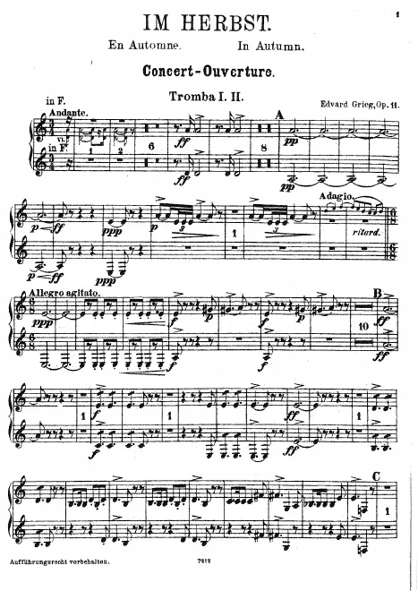 Trumpet 1/2 (F)