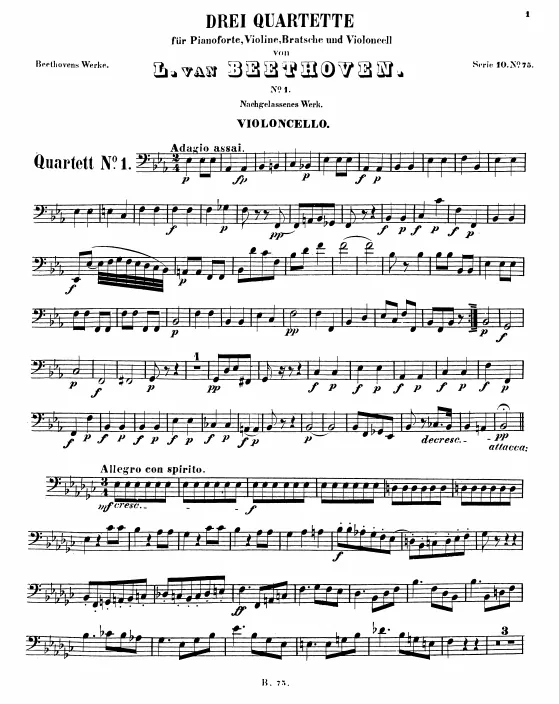 Cello Part