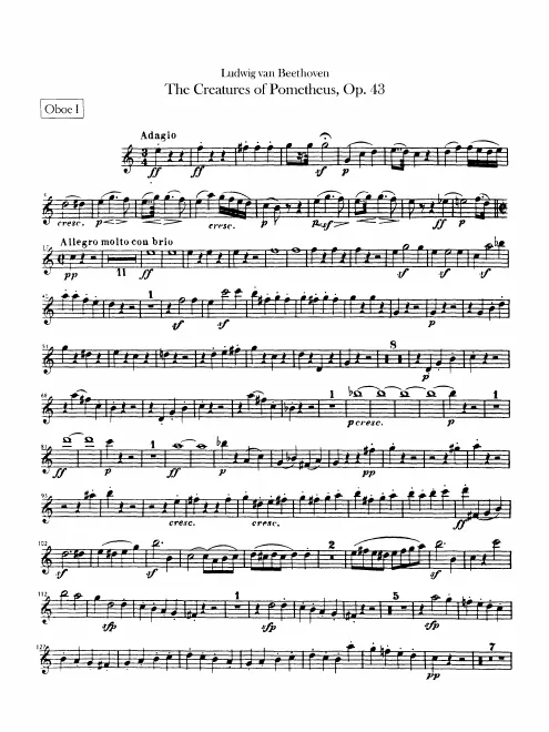 Oboe 1, 2