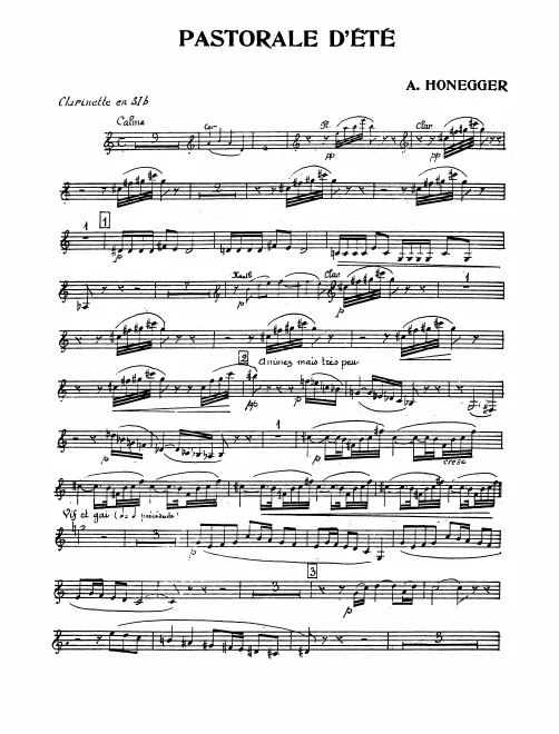 Clarinet (B♭)