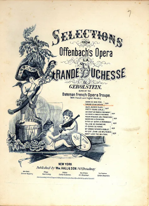 Couplets du sabre: "Voice le sabre de mon père" (Act I, No.6b)