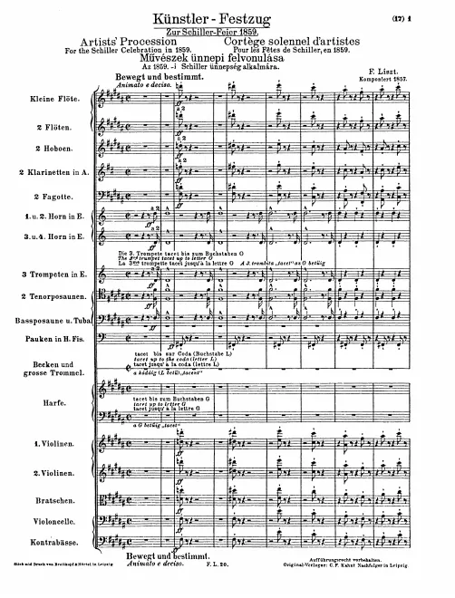 Complete Score (S.114)