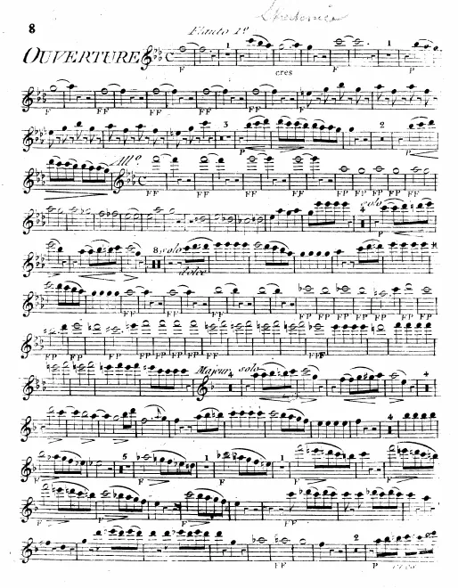 Flute 1, 2