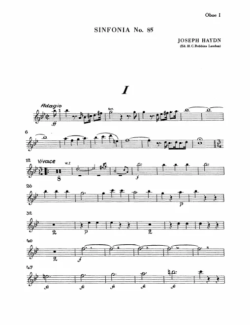 Oboe 1, 2