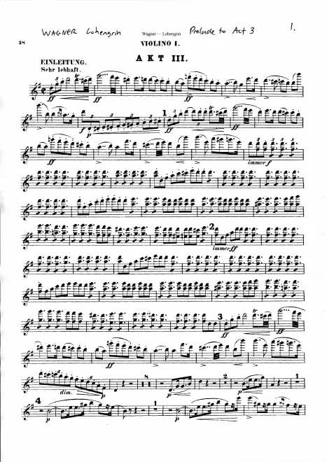 Violins I