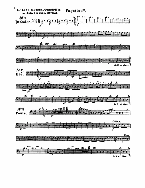 Bassoon 1, 2
