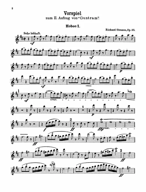 Oboe 1, 2, 3/English Horn