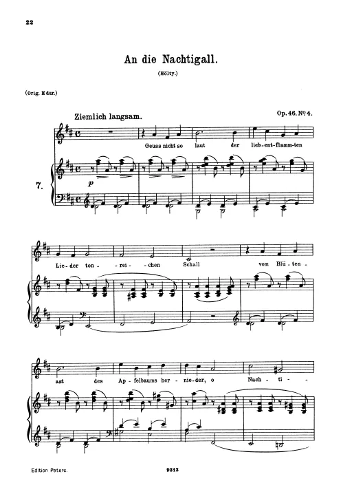No.4: An die Nachtigall (filter)